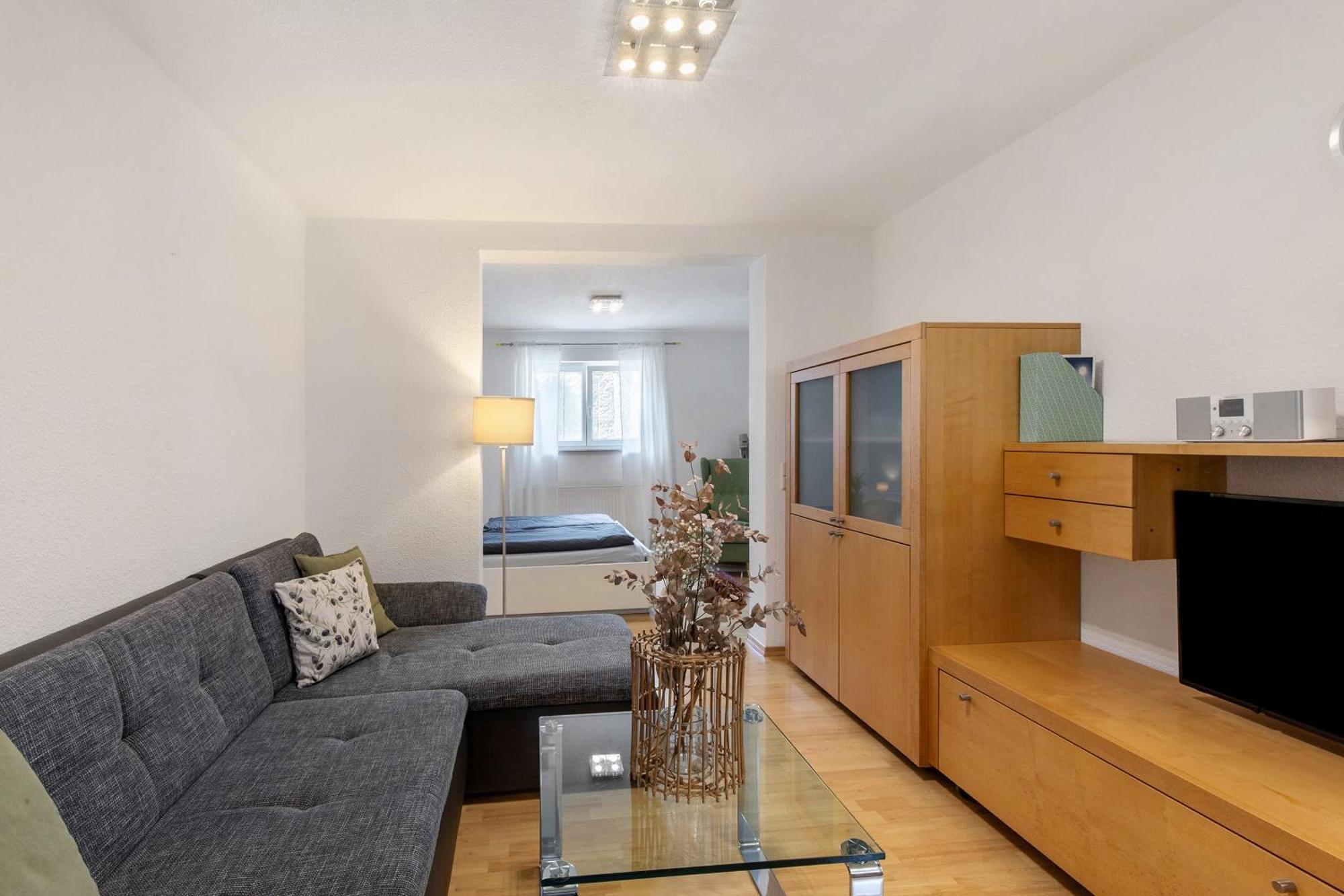 Ferienwohnung Emilia, 36Qm Münsingen Exterior foto